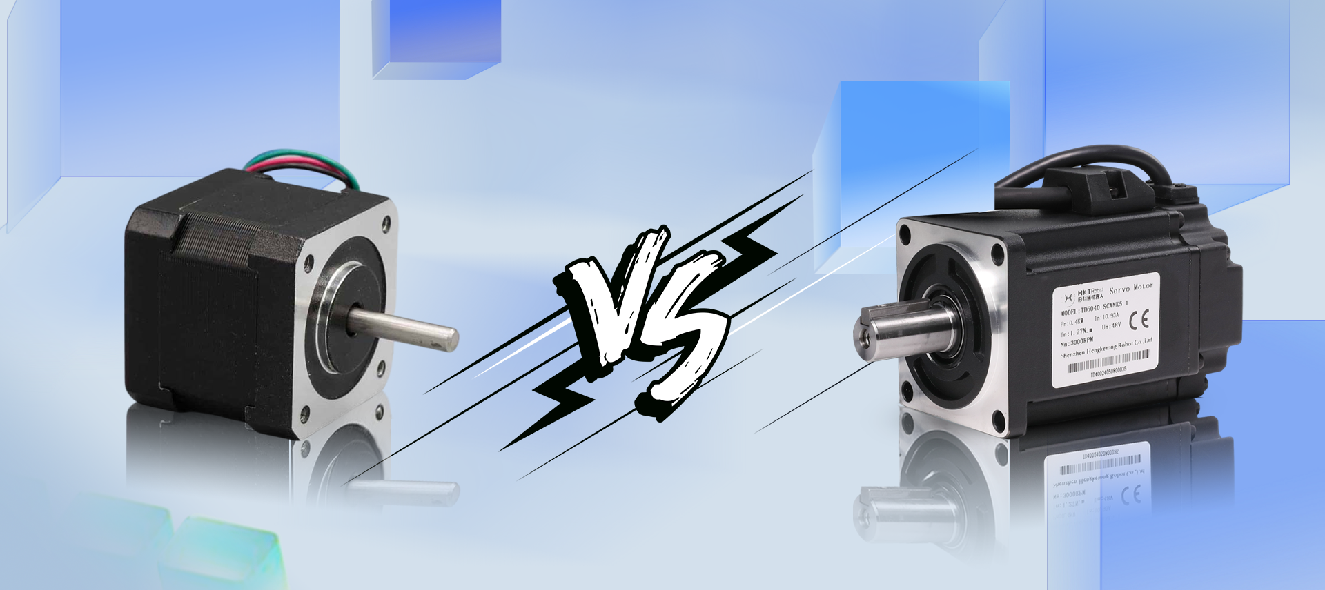 Stepper Motor VS Servo Motor