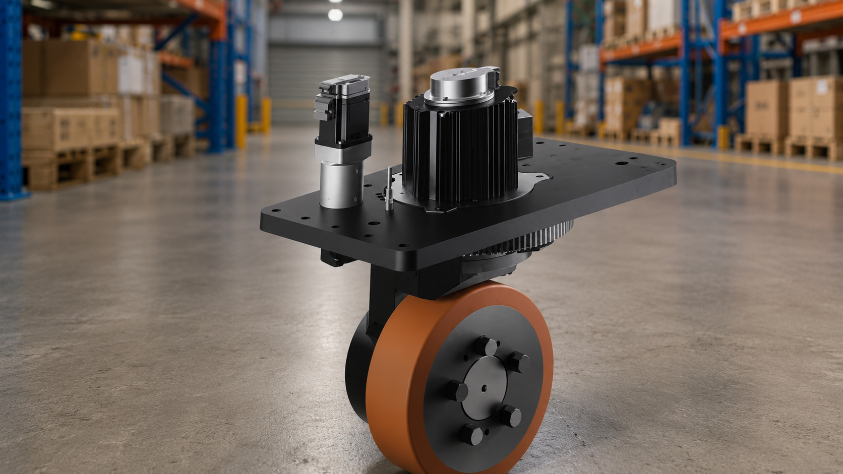 Vertical Drive Wheel: The Key to Compact AGV/AMR Chassis Design
