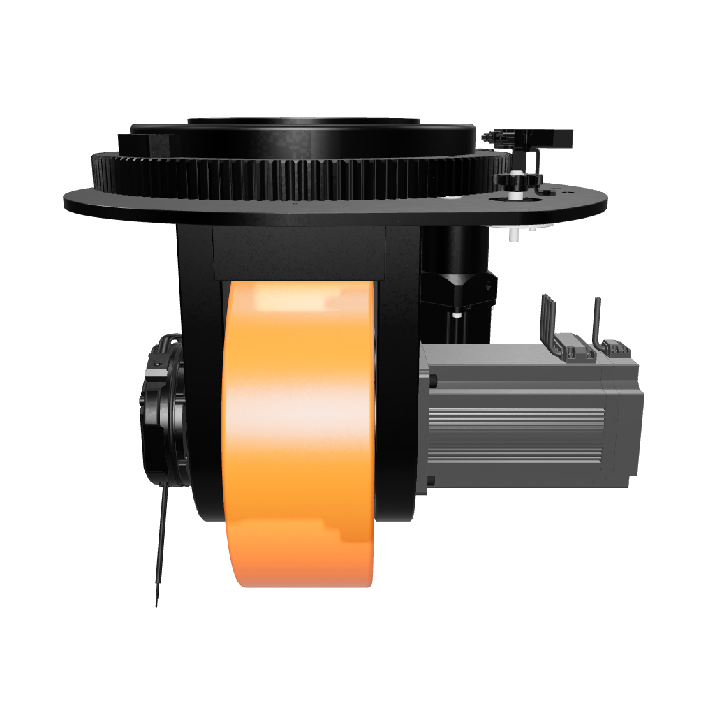 Heavy Duty AGV Steering Wheel with Schneider & Omron High Quality Components
