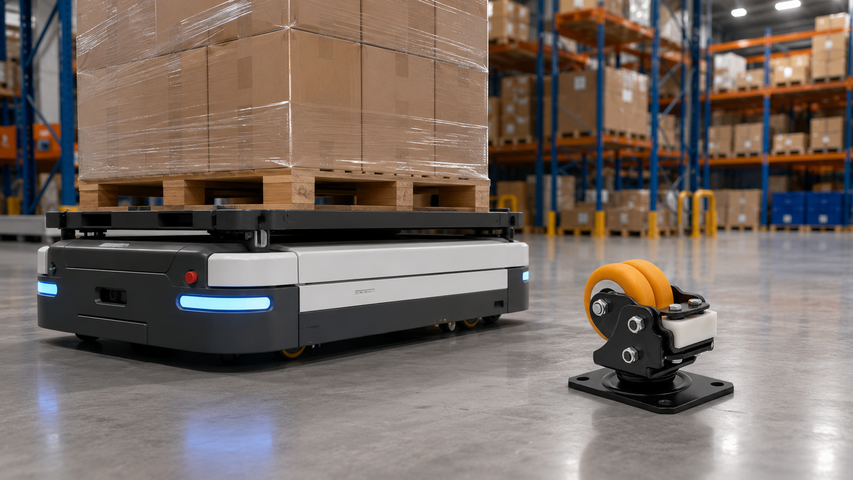 AGV Caster Wheels Technical Guide for AGV/AMR Systems