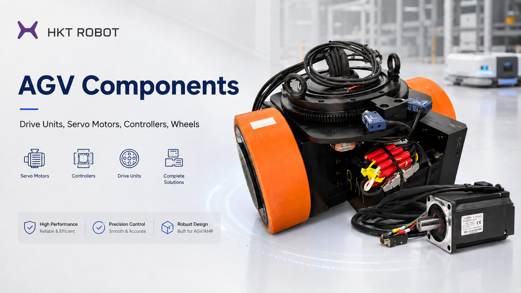 How to Select AGV Components for AGV and AMR Drive Systems