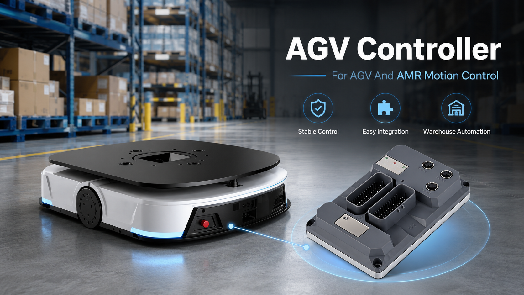 How to Choose an AGV Controller for Different AGV and AMR Drive Systems