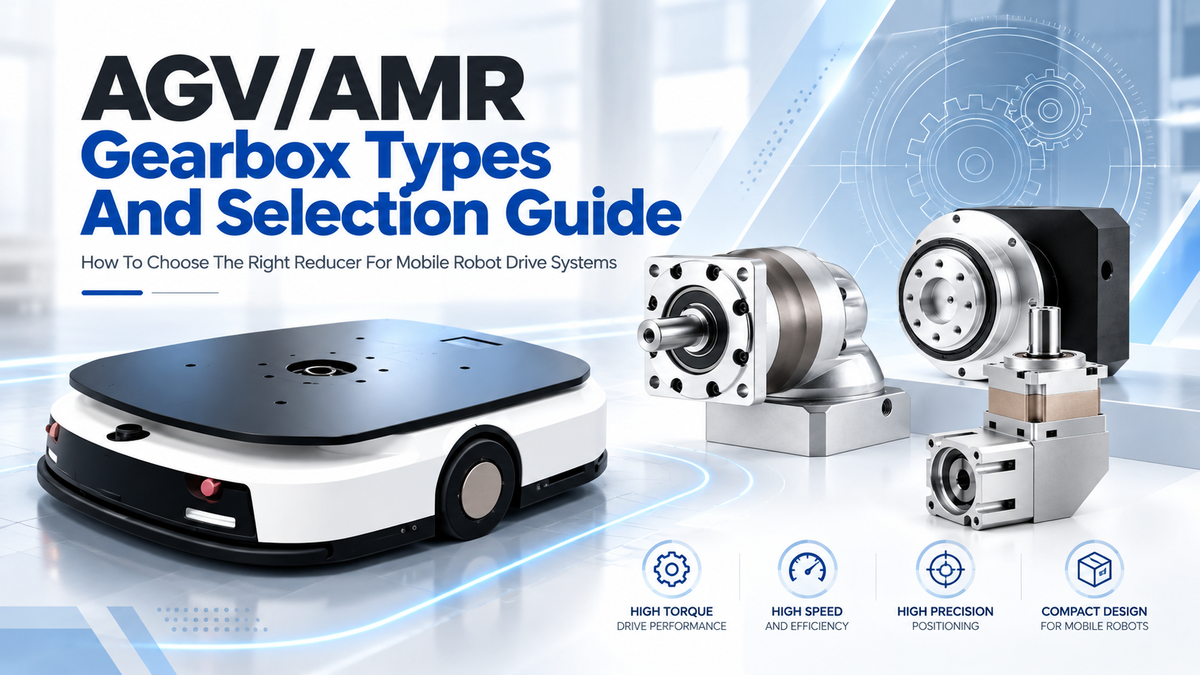 AGV/AMR Gearbox Types and Selection Guide