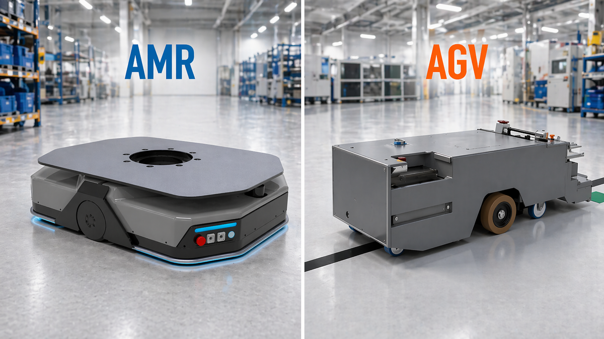 AGV Vs AMR: Key Difference, Selection, And Applications – AGV Motor