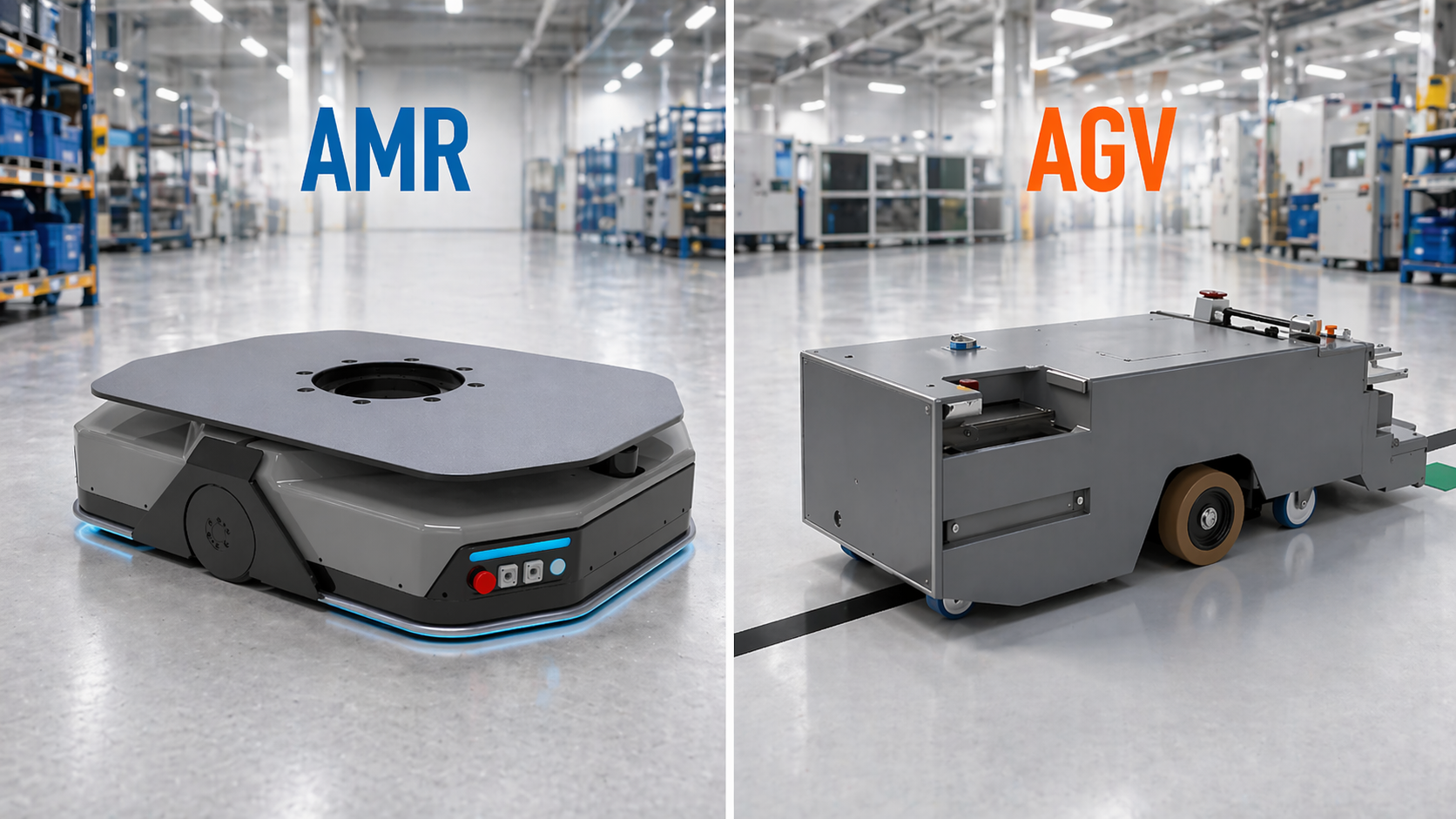 AGV Vs AMR: Key Difference, Selection, And Applications
