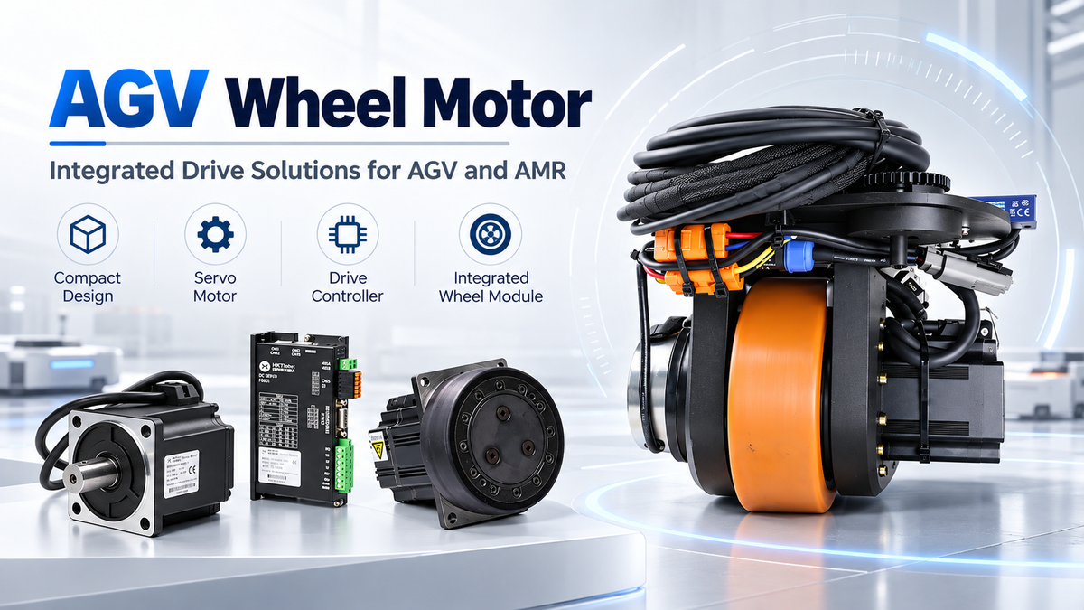 AGV Wheel Motor: Integrated Drive Solutions for AGV and AMR