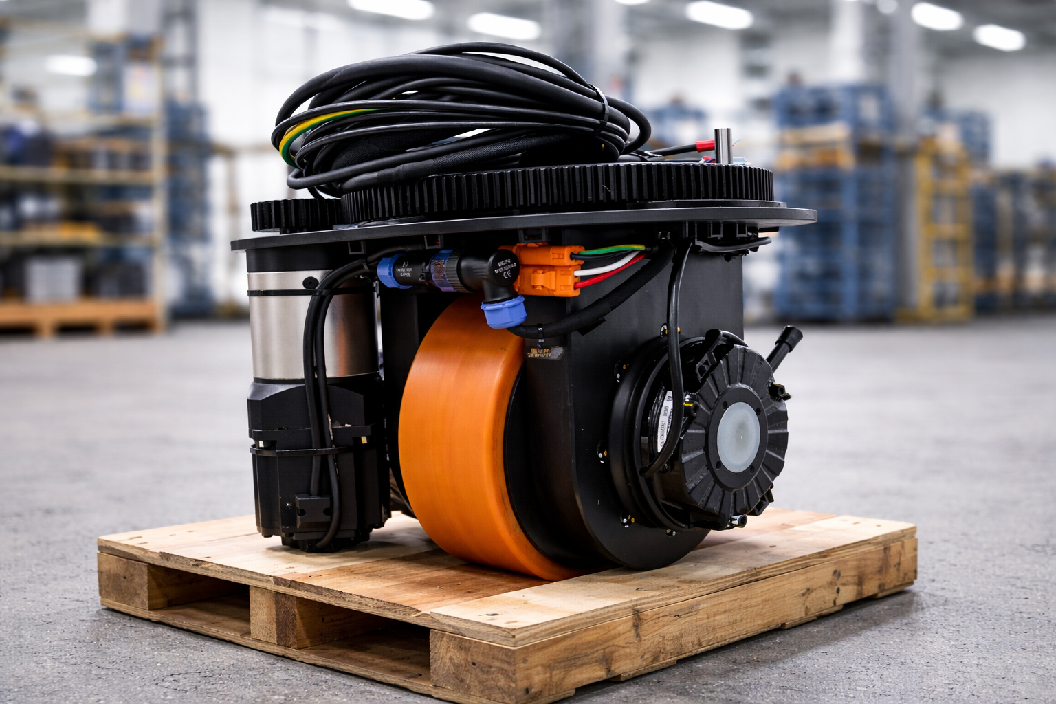 Craftsmanship Without Borders: How HKT Robot Delivers Professional AGV Drive Wheel Solutions for the European Friend