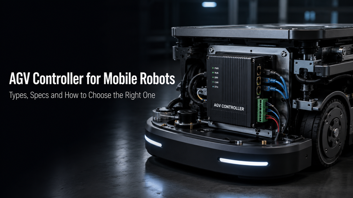 AGV Controller for Mobile Robots: Types and Selection Guide – AGV Motor