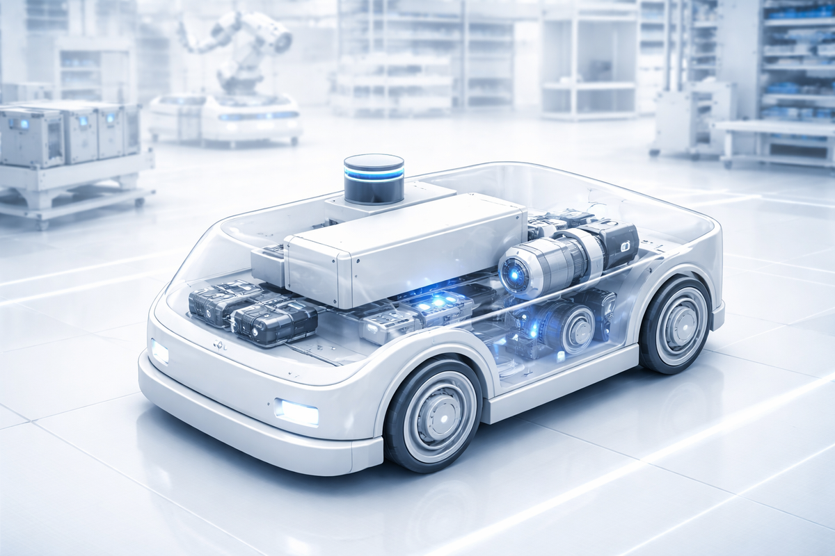 AGV Drive System : Choose the Right Solution – AGV Motor