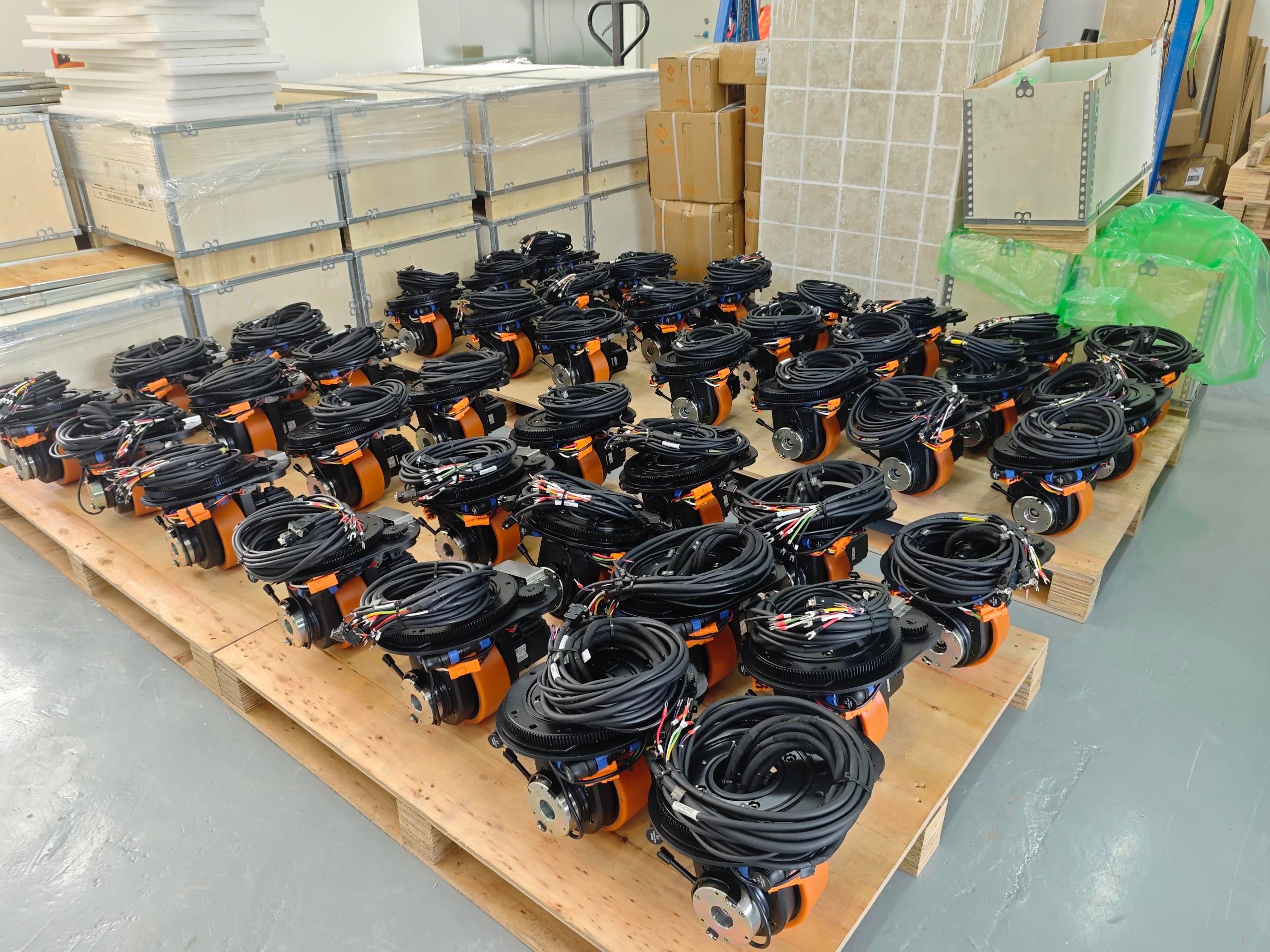 750w agv steering wheel main