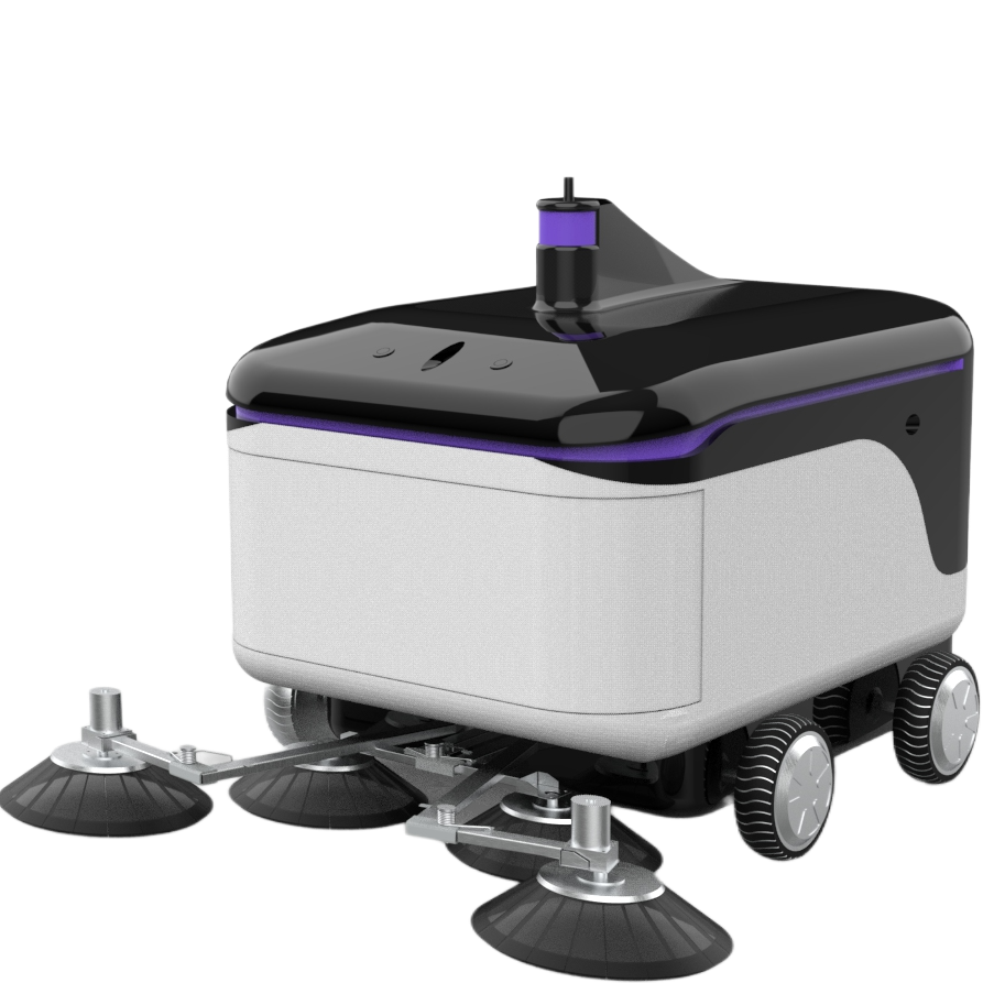AGV Cleaning Machines with Precision Control and Low Noise Design