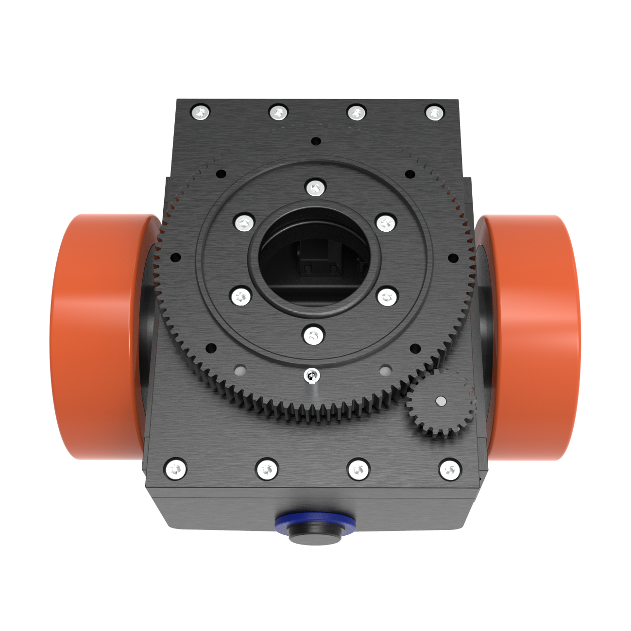 Four Way Integrated Differential AGV Motor Wheel for 750W Motors & Load 1500kg