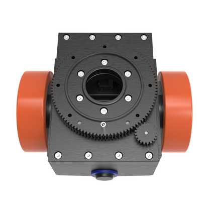 Four Way Integrated Differential AGV Motor Wheel for 750W Motors & Load 1500kg