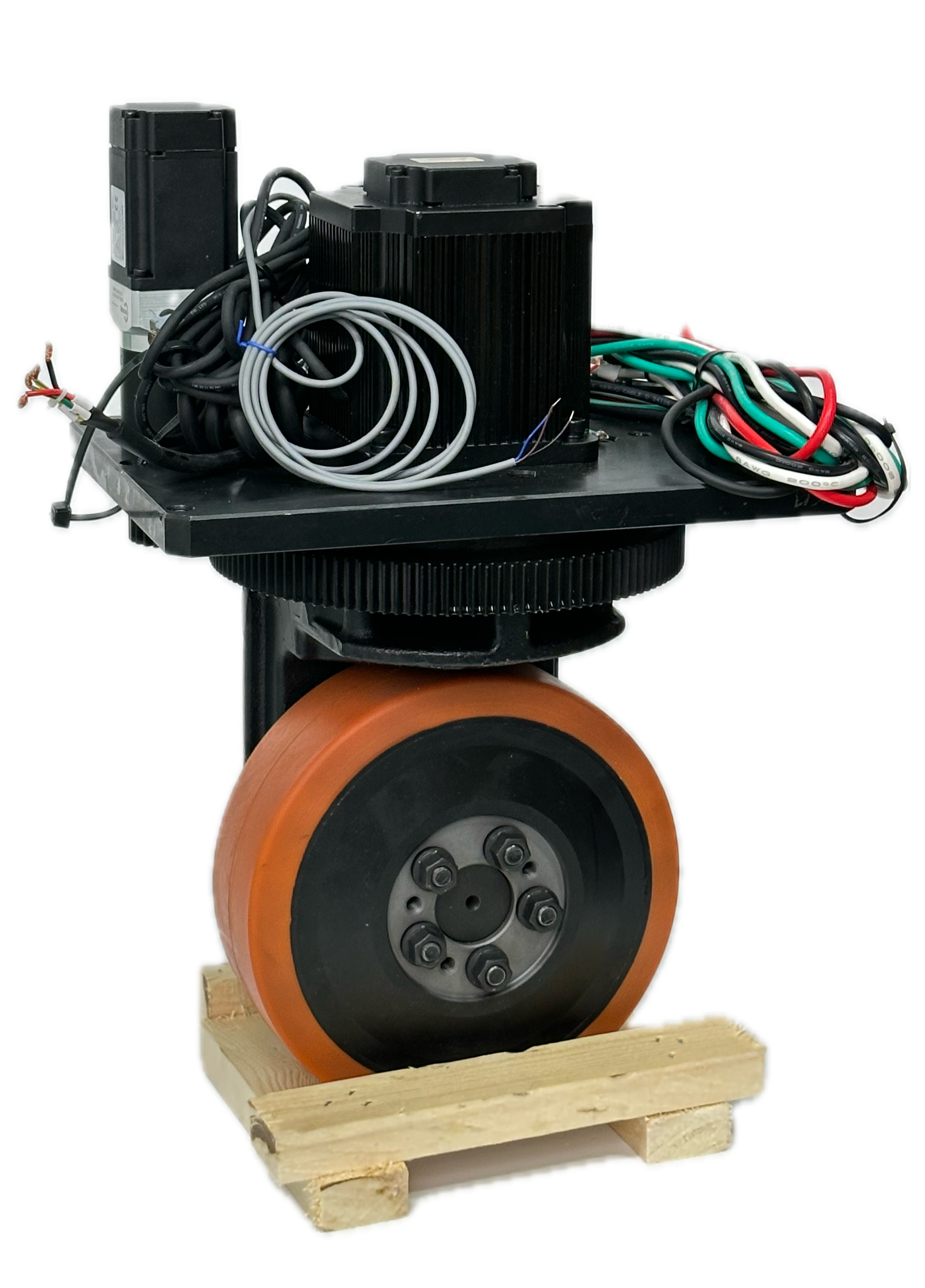 Vertical Drive Wheel for Forklift | Heavy-Duty Steering & Driving Module